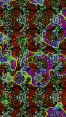 Dekorasyon ve tasarım için güzel bir desen. Moda baskısı. Suluboya çizim kalıbı. Çiçeğin suluboya çizimlerinin mükemmel deseni. Eski.