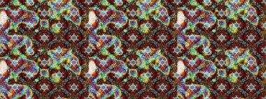 Çiçek desenli eskiz. Gri ve kahverengi renkli çiçekler. Renkli Bahar Teması eskiz kalıbı. Düz Çiçek Elementleri Tasarım Raster illüstrasyonu.