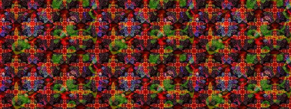 Siyah ve kahverengi renkte çiçekler. Raster illüstrasyonunda çiçek deseni çizimi.