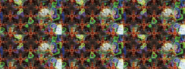 Eskiz geçmişi. Raster illüstrasyonu. Tomurcukları papatya çiçekleri olan sevimli bir çiçek deseni. Kumaş, tekstil, duvar kağıdı baskısı için. Miles Fleur, süslü püslü bir süs. Antika retro tarzı.