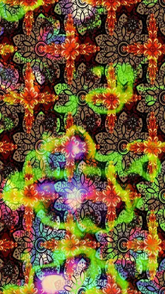 Millefleur 'lar. Tekstil, kumaş, kapaklar, duvar kağıtları, baskı, naylon, koleksiyon defteri, örgü, dekupaj için güzel bir eskiz. Küçük siyah ve yeşil renkte güzel bir besin torbası deseni, çiçekler..