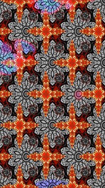 Düz Çiçek Elementleri Tasarımı. Güzel çiçek deseni. Gri renkli çiçekler. Renkli Bahar Teması çizim şablonu.