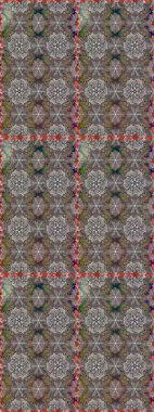 Güzel çiçek desenli küçük çiçek. Çiçekler, suluboya ile sorunsuz çiçek desenli. Raster desen.