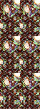 Zarif, parlak ve gri çiçek desenli tasarım. Raster. Sabıka baskıları, bebek kıyafetleri, duvar kâğıtları, paket kutuları vb..