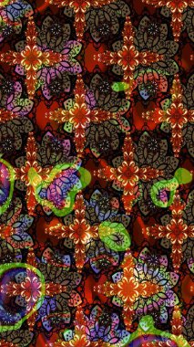 Kahverengi ve siyah renkte çiçekler olan çiçek deseni çiz. Suluboya tarzında kahverengi ve siyah renkte çiçekler.