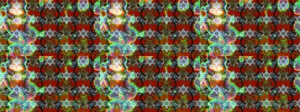 Çiçekli karalama şeklinde Raster çiçek deseni. Nazik, narin çiçek arkaplanı. Kahverengi ve yeşil renkte çiçekler.