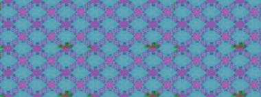 Raster Illustrasyon 'daki Çiçek Deseni' nin son moda çizimi. Güzel kumaş deseni. Renkli Yaz Temalı eskiz kalıbı. Düz Çiçek Elementleri Tasarımı.