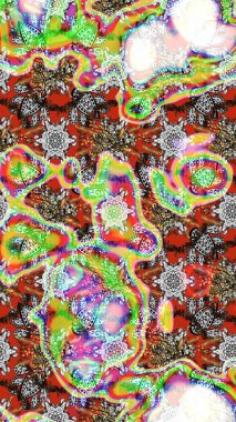 Nazik romantik baskı. Tatil havası. Bahar mevsimi. Raster güzel bir çiçek deseni çiziyor..