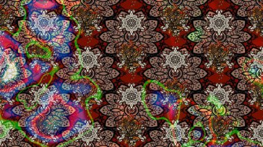 Ev dekoru. Fantezi çiçekli eskiz deseni, doğal duvar kağıdı, çiçek desenli kıvrım çizimi. Paisley el çizimi elementler.