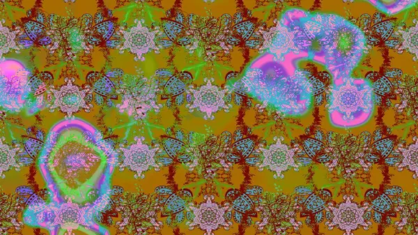 Simple cute pattern in small-scale flowers. Raster illustration. Floral sketch background for textile or book covers, manufacturing, wallpapers, print, gift wrap and scrapbooking.