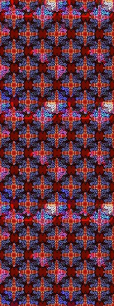 Robot resim. Küçük çiçekte güzel bir desen. Moda baskıları için zarif bir şablon. Motley illüstrasyonu. Çiçekli yaz çiçekleri. Küçük renkli çiçekler..