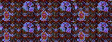 Çiçekli çiçek deseni, suluboya. Raster deseni. Süslü kumaş deseni.