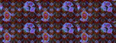 Çiçekli çiçek deseni, suluboya. Raster deseni. Süslü kumaş deseni.