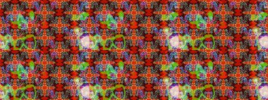 Çiçekli eskiz arkaplanı. Renkli Bahar Teması eskiz kalıbı. Düz Çiçek Elementleri Tasarımı. Çocuk stili.