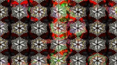 Tekstil, kumaş, kapaklar, duvar kağıtları, baskı, naylon, koleksiyon defteri, örgü, dekupaj için güzel bir eskiz. Küçük siyah çiçeklerle oldukça eski bir besin torbası deseni.