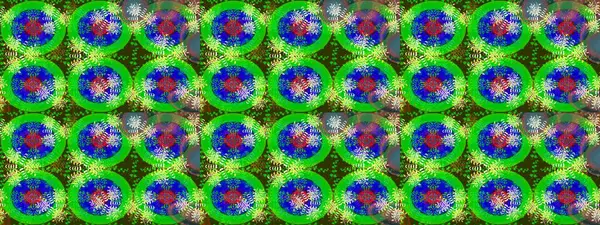 Nakış desenli çiçek deseni. Renkli grunge soyut arkaplanı koloyeşil çiçeklerle süslüyor. İzler, kumaş, duvar kağıtları, tekstil için raster dokusu.