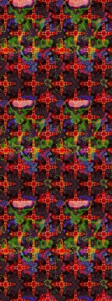 Renkli Yaz Temalı eskiz kalıbı. Siyah ve kahverengi renkte çiçekler. Raster illüstrasyonundaki çiçek desenli çizim. Düz Çiçek Elementleri Tasarımı.