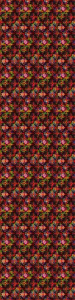 Kahverengi ve siyah renkli şirin tekstil. Çiçek arkaplan. Raster illüstrasyonu. Renkli çizim kalıbı. Çiçek duvar kağıdı.