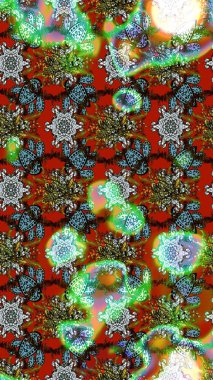 Raster Yumuşak kumaş deseni. Klasik taslak çizimi. Çiçek eskiz deseni. Raster çiçek izi..