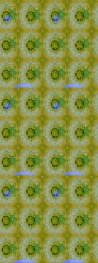 Çiçekli, yapraklı, çiçek desenli eskiz. Raster illüstrasyonu. El çizimi.