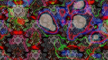 Tekstil veya kitap kapakları, imalat, duvar kağıtları, baskı, hediye paketi ve yapıştırma kitabı için çiçek eskizi geçmişi. Raster illüstrasyonu. Küçük ölçekli çiçeklerdeki basit sevimli desen.