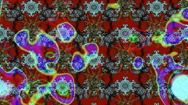 Simple cute pattern in small-scale flowers. Raster illustration. Floral sketch background for textile or book covers, manufacturing, wallpapers, print, gift wrap and scrapbooking.