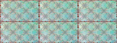 Suluboya tarzında mavi renkli çiçekler. Çiçek izi. Suluboya kusursuz desen.