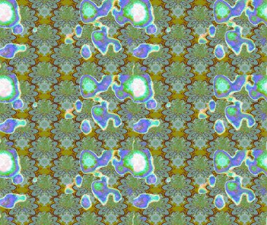 Çiçekler suluboya eskiz deseni. Raster Stili kumaş deseni.