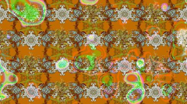 Düz Çiçek Elementleri Tasarımı. Zentangle soyut çiçekleri. Renkli Bahar Teması eskiz kalıbı. Güzel kumaş deseni. Karalama çiçeği. Raster illüstrasyonu.