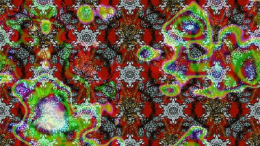 Sevgililer günü ve tebrik kartı konsepti için şık bir davetiye. Üst manzara, yumuşak stil. Çiçek kompozisyonu, el boyası, hassas şablon. Kahverengi ve kırmızı renkte manzaralı çiçek deseni.