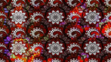 Düz Çiçek Elementleri Tasarımı. Renkli Bahar Teması eskiz kalıbı. Kahverengi ve siyah renkli çiçekler. Çiçek desenli eskiz, yaz çiçekleri..