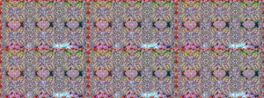 Raster illüstrasyon. Güzel doodles çiçekler ile Dikişsiz çiçek deseni. Küçük çiçek sevimli çiçek desen. Güzel kumaş deseni.