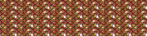 Parlak çiçekli kırmızı ve bej renkler üzerine soyut çizim deseni. Küçük çiçekte hoş bir çiçek deseni var. Çiçek elementli zarif raster dokusu..