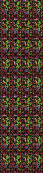 Soyut etnik raster çizim kalıbı. Çiçekler. Vadinin çiçekleri siyah ve kahverengi renklerde.