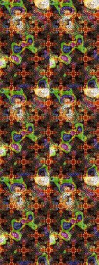 El çizimi Raster çizimi. Karalama elementleri. Çizim çiçek deseni duvar kağıdı, web sitesi arkaplanı, paket kağıdı, davetiye, broşür, pankart veya web sitesi için kullanılabilir.