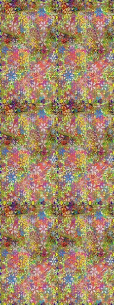 Tarafsız ve pembe renklerde çiçekler. Raster illüstrasyonunda kusursuz çiçek deseni.