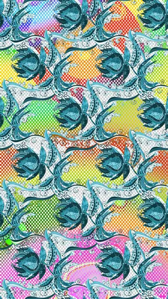 Etnik Mandala süsü. Raster Henna dövme stili. Tekstil, tebrik kartı, boyama kitabı, telefon kılıfı baskısı için kullanılabilir. Hint çiçekli desenli şal desenli..