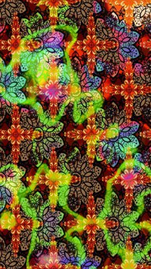 Ethnic Mandala ornament. Can be used for textile, greeting card, coloring book, phone case print. Indian floral paisley medallion pattern. Raster Henna tattoo style.