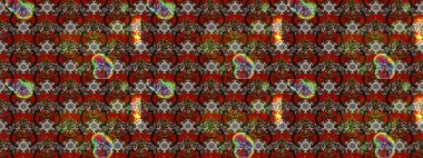 Sınır Kızılderili çiçekli paisley patten. Taslak süsleme izi. Etnik Mandala havlusu. Raster Henna tarzı. Tebrik kartı arkaplanı, boyama kitabı, arkaplan, tekstil için kullanılabilir.