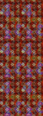 Organik elementler. Raster deseni. Suluboya etkisi. Botanik çizim deseni.