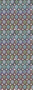 Şirin, zarif çiçekler Raster illüstrasyonu. Poster ya da kapak için arka plan. Yapraklı çizim şekli. Tekstil için figür. Davetiye ve kartpostal tasarımı için dekoratif çiçek unsurları.