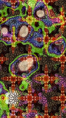 Taşralı şıklığı. Tekstil, duvar kâğıdı, kapaklar, yüzey, baskı, hediye paketi, hatıra defteri, dekupaj. Küçük yabani çiçeklerdeki halk modelini çiz. Liberty style millefleurs.