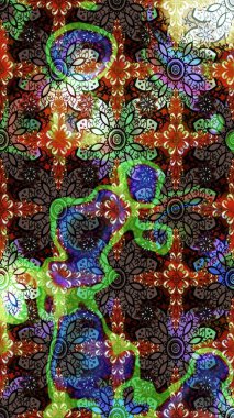 Güzel kumaş deseni. Hoş bir çiçek geçmişi var. Raster illüstrasyonu. Küçük çiçekte çizim deseni.