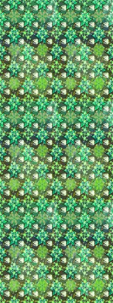 Raster illüstrasyonundaki çiçek desenli çizim. Yeşil ve nötr renklerde çiçekler. Düz Çiçek Elementleri Tasarımı. Renkli Bahar Teması çizim şablonu.