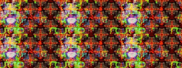 Güzel kumaş deseni. Raster illüstrasyonu. Bahar çiçekli güzel bir çiçek deseni..