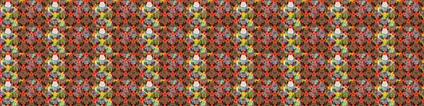 Çiçekler. Vadinin çiçekleri kırmızı ve siyah renklerde. Soyut etnik raster çizim kalıbı.