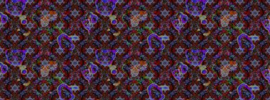 Çiçekli, yapraklı, çiçek desenli eskiz. El çizimi. Raster illüstrasyonu.