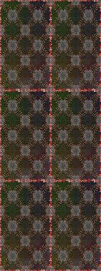 Düz Çiçek Elementleri Tasarımı. Renkli Bahar Temalı Kusursuz Arkaplan. Gri renkli şirin çiçek deseni. Raster Modaya uygun kumaş deseni.