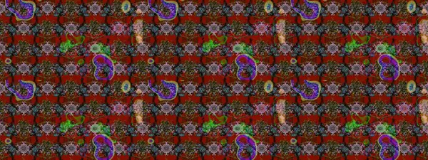 Çiçekli çizim şekli. Kırmızı ve kahverengi renkte çiçekler. Renkli Bahar Teması eskiz kalıbı. Düz Çiçek Elementleri Tasarımı.