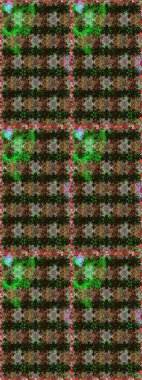 Raster illüstrasyonunda kusursuz çiçek deseni. Renkli Bahar Temalı Kusursuz Arkaplan. Düz Çiçek Elementleri Tasarımı. Süslü kumaş deseni.